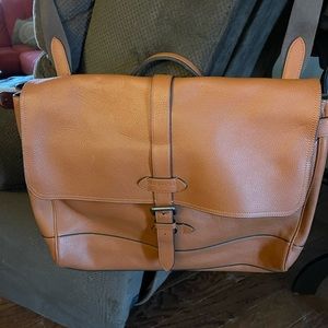 Coach leather briefcase